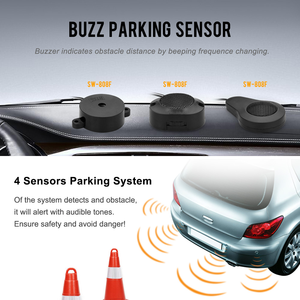 Night Vision Car Parking <strong>Sensor</strong> Smart Detection Parking System Back up Car <strong>Reversing</strong> Aid with 4 <strong>Sensor</strong> - Product Image 5