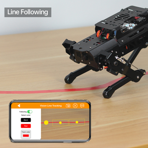 Робот Ros PuppyPi Pro Bionic, собака-робот с лидаром для слэма, построения карты и навигации, поддержка симуляции беседки