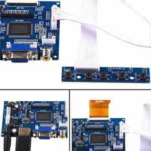 Pantalla LCD IPS o TN de 7 pulgadas, 1024*600, 800x480, módulo Lcd Tft de 7 pulgadas, placa de Control de pantalla de entrada de señal VGA, está disponible - Product Image 5