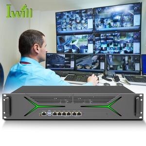 Server rack 2U 12 ° 13 ° i3 i5 i7 HD-MI 6 lan port 2 sfp + 4 sfp + server firewall - Product Image 5