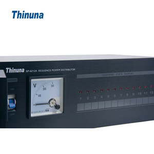 Thinuna SP-6212A 3U Standard Chassis 12-Way Professional PA Public Address Audio <strong>System</strong> Rack Mounted Power Sequence <strong>Controller</strong>