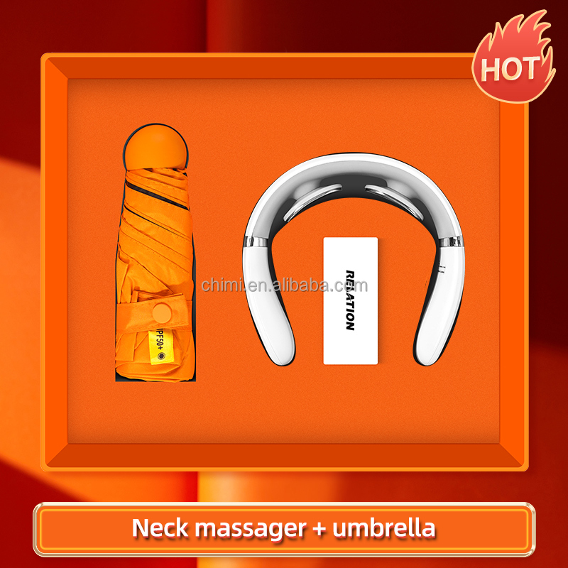 Orange(white neck massage)