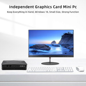 Radeon RX Vega M GH grafik oyun All-in-One 2 LAN HD DP 4 ekran yeteneği ile Intel i7-8809G Mini bilgisayar masaüstü bilgisayar - Product Image 3