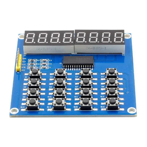 TM1638デジタルLEDディスプレイ8ビットデジタルチューブボード3ワイヤ16キー8ビットキーボードスキャンとキーLEDモジュール - Product Image 6