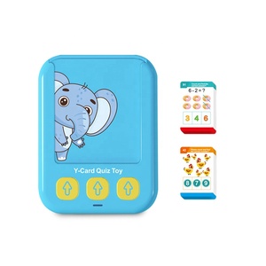 Frühschule elektronische Karten Lesemaschine Spielzeug mehrere Sprachen gewechselt sprechen Flash-Karten Lernmaschine für Kinder - Product Image 1