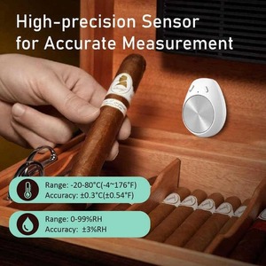 Sensor de temperatura y humedad Bluetooth inteligente con control de aplicaciones, alta precisión, monitoreo remoto - Product Image 5