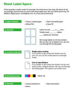 Simple <strong>QR</strong> <strong>Code</strong> Sticker Waterproof and Strong Adhesive for Small Business - Product Image 4