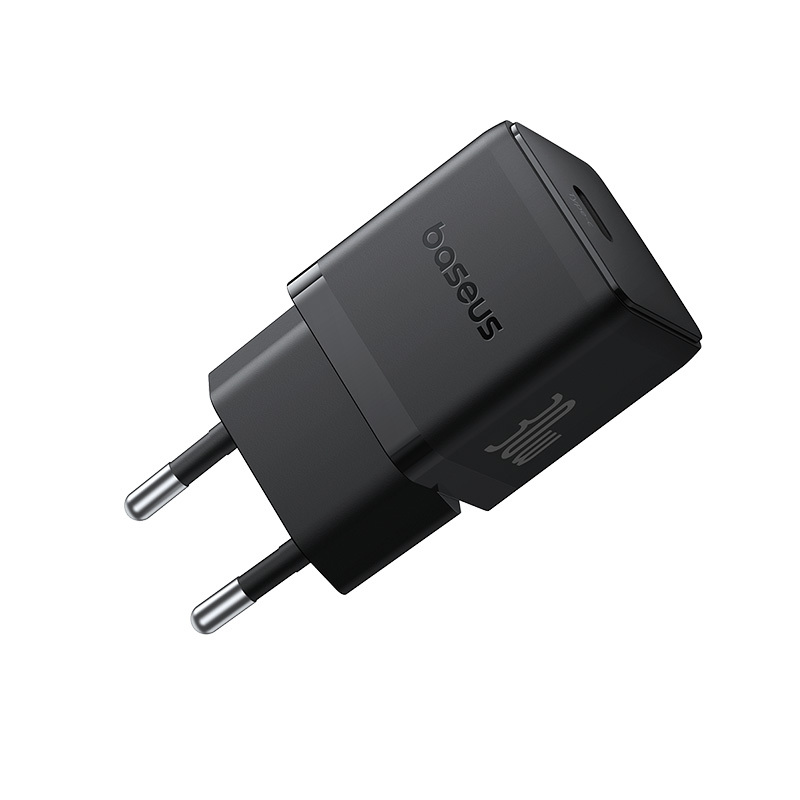 Chargeur Rapide C + U 30W EU Cluster Noir
