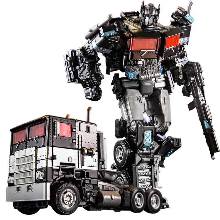 Đồ chơi mô hình nhân vật hoạt hình đầu xe tải phiên bản hợp kim Robot biến hình xe tải