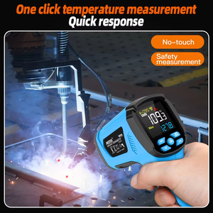 Industrial <strong>Digital</strong> IR05A Pyrometer Non-Contact Infrared Thermometer with -40-1600C Range OEM Customizable <strong>Temperature</strong> Controller - Product Image 4