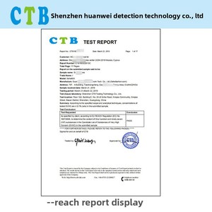 Toàn diện EU đạt 250 mục svhc báo cáo thử nghiệm chứng nhận mới nhất cho chứng nhận sản phẩm - Product Image 2