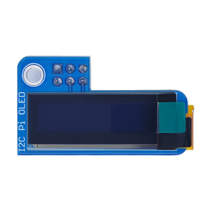 Display Modul 0,91 Zoll OLED 128 × 32 I2C IIC SSD1306 blaues OLED für Raspberry Pi