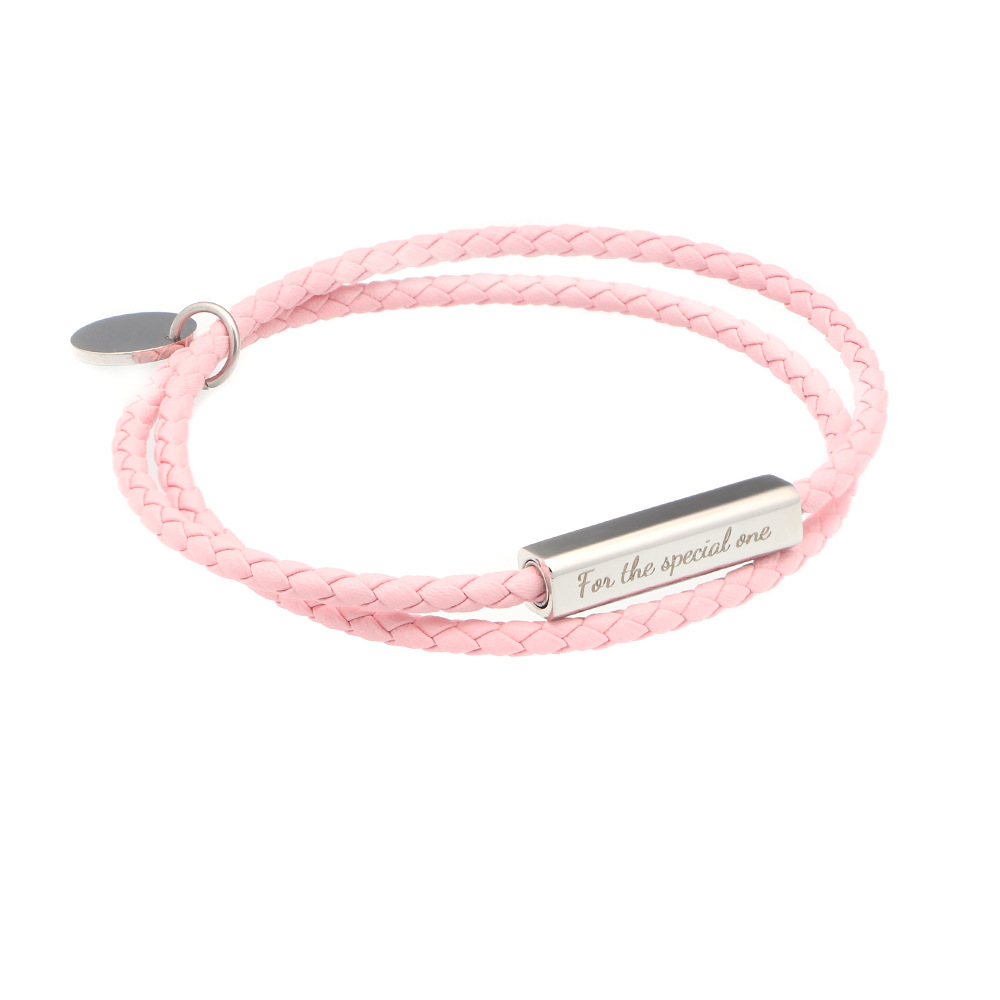 Hebilla plata rosa