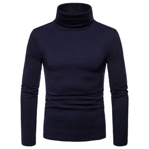 Мужской вязаный свитер с высоким воротником - Product Image 3