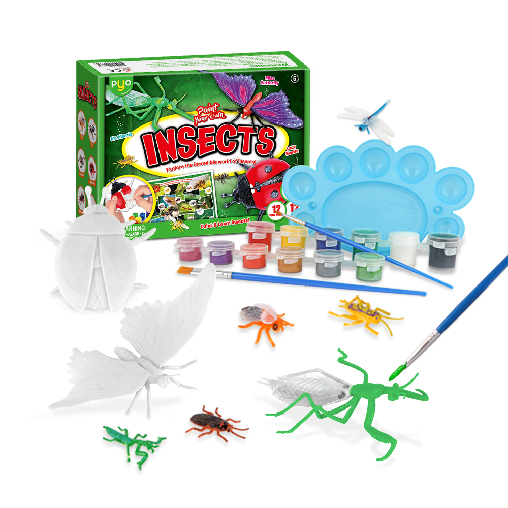 ¡Pinta el tuyo! Insectos