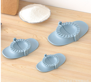 プラスチック製3サイズ餃子プレスラッパープラスチックメーカー型餃子を作るため - Product Image 2
