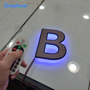 3Dイルミネーションサインボードファッションストアバックライト付きLED光学サインボードロゴレター広告サイン - Product Image 4
