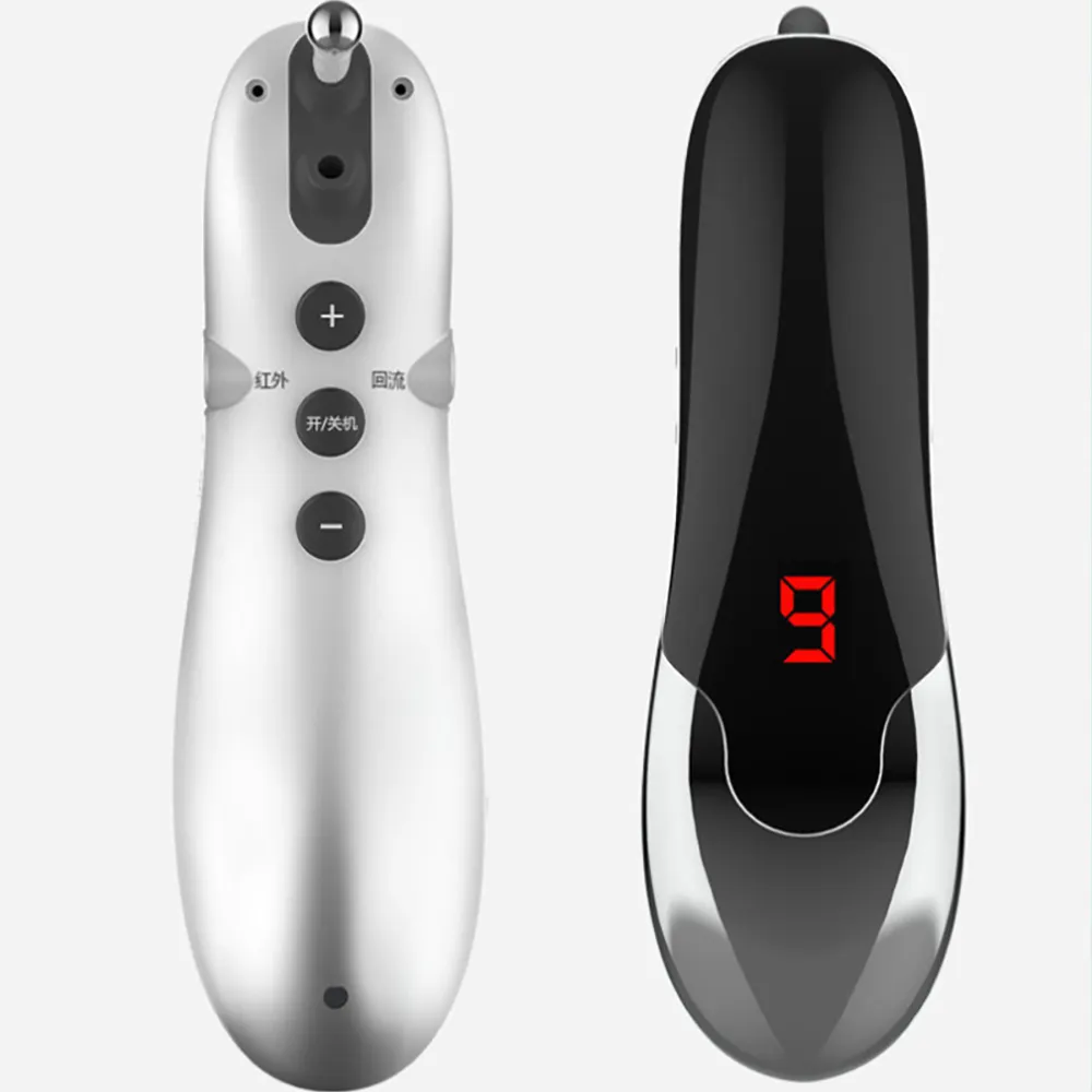 Masajeador eléctrico de cara y cuello corporal, vibrador para la espalda, masajeador Facial Shiatsu, otros productos de masajeador USB inalámbrico, pluma de acupresión