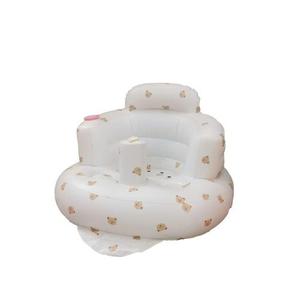 Moda tasarım şişme bebek destek koltuk için bebek oturan PVC şişme bebek kanepesi sandalye pvc