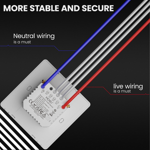 ZigBee Star Ring Smart Light interruttore a pulsante interruttore scena 6Gang interruttore a parete filo neutro richiesto lavoro con Alexa Google Home - Product Image 6