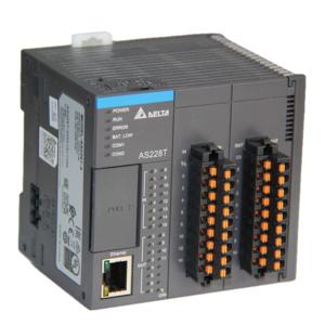 דלתא קומפקטית מודולרית בינונית-טווח plc as228t as200 s485 בקרים ייעודיים לשליטה תעשייתית - Product Image 4