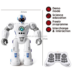Robot di programmazione con rilevamento dei gesti Smart Demo Police man Robotic toys - Product Image 3