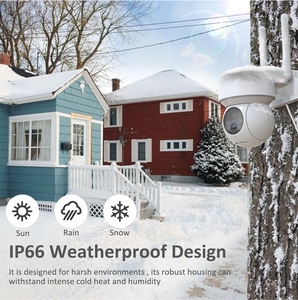 5MP IP65防水カメラ屋外ヒューマン検出ナイトビジョンH.264 Ip CCTV CloudedgeカメラWifiカメラ工場 - Product Image 4