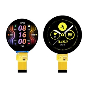 Módulo LCD TFT pequeño de 2,1 pulgadas con resolución 480*480 SPI + interfaz RGB Panel táctil de pantalla redonda de 30 pines para sistemas integrados - Product Image 1