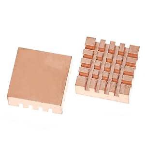 DDR DDR2 DDRAMメモリクーラー用RHS-03銅ヒートシンク1個新品 - Product Image 1
