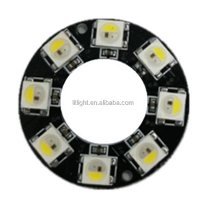 Adresli daire WS2811 IC yerleşik-in WS2812B 1/8/12/16/24/32/48/60/82/93/241 LEDs SK6812/WS2812 RGB/RGBW LED halka ışık lambası - Product Image 1