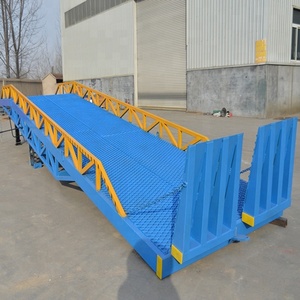 Bewegliche dock-rampe mobiler aufzug entladung container container-entladung förderband hof rampe lkw-entladung rampen lkw-ladevorrichtung - Product Image 4