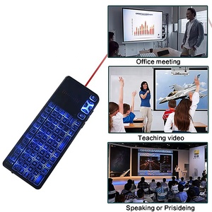 SUNGI T11 2.4G Wireless Mini <strong>Keyboard</strong> Touchpad Backlit Laser Projection <strong>Keyboard</strong> Remote <strong>Control</strong> for <strong>Android</strong> Tv Box / Projector - Product Image 3