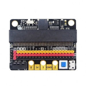 アップグレードされたIOBITV2.0拡張ボードforBBC Micro bit GPIO Board for Kidsプログラミング教育MicrobitV2 - Product Image 1
