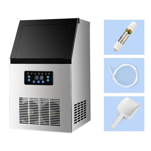 <strong>Ice</strong> Cube Machine Small Stainless Steel 60kg Per Day Commercial <strong>Ice</strong> <strong>Maker</strong> Machine for Home Hotel <strong>Ice</strong> <strong>Block</strong> Making Machine - Product Image 4