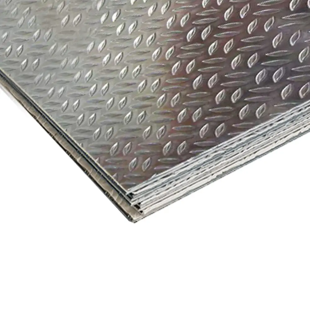 Personnalisation de la feuille à carreaux Alu 3003 épaisseur 3mm prix de la feuille à carreaux en aluminium
