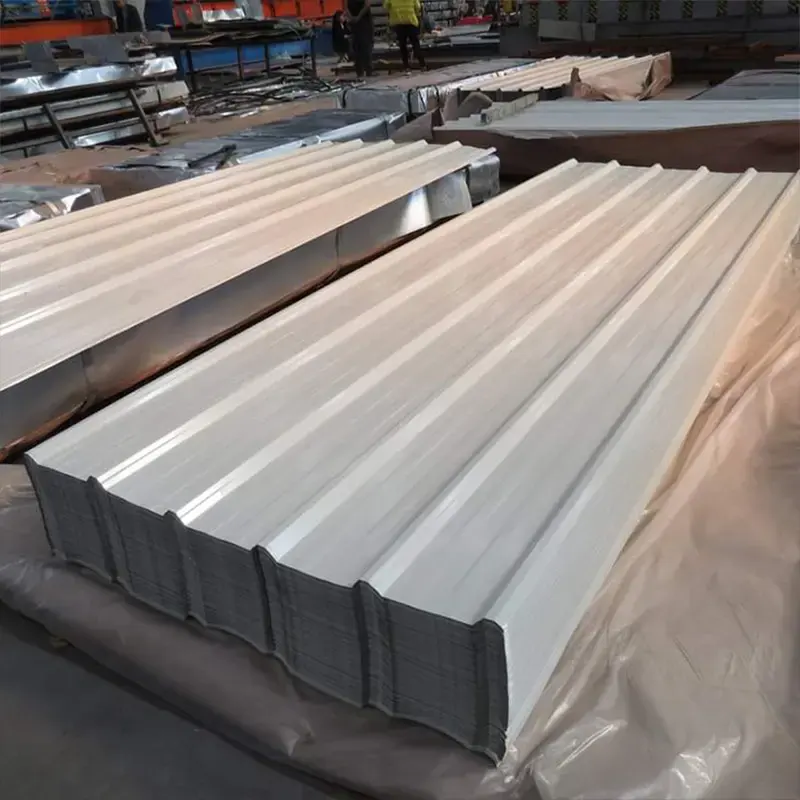 Toptan yüksek kaliteli inşaat malzemeleri 28 ölçer 0.48mm düzleştirici çinko levhalar çatı galvanizli oluklu