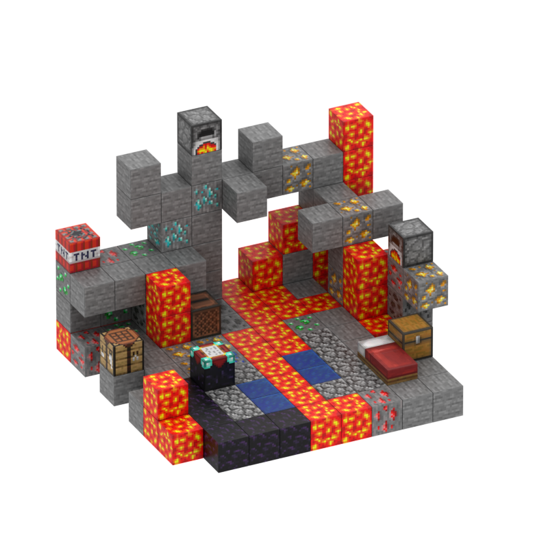 Adventure-143pcs de la grotte T063-mine