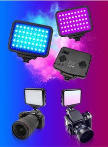 E-reise profesyonel Video ışığı LED-5009C 360 derece tam renkli RGB LED kamera ışık - Product Image 4
