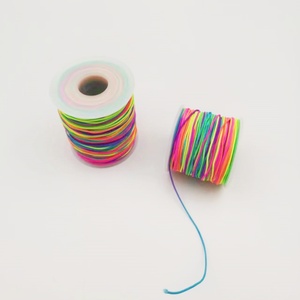 Cordón elástico de arcoíris resistente para fabricación de joyas, collares, abalorios y manualidades, cordón elástico para joyería hecha a mano - Product Image 4