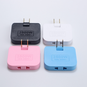 Convertidor de enchufe de cargador giratorio de 180 grados para EE. UU., Reino Unido, UE, adaptador de enchufe de extensión de conversión de energía de pared - Product Image 5