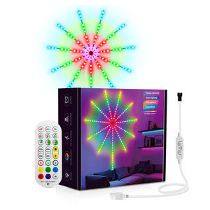 RGB Lights Music Sound Sync Timing DC 5V USB <strong>LED</strong> Remote Smart Firework <strong>LED</strong> Lights - Product Image 1