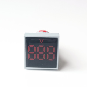 22mm Voltmeter Ampere meter LED-Anzeige mit VMeter-Drucktasten schalter Produkt kategorie