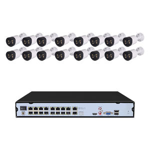 16CH Ultra HD POE <strong>Network</strong> Video <strong>Security</strong> <strong>System</strong> 5MP H.265+ NVR With 32pcs 5MP Weatherproof IP Camera CCTV <strong>Security</strong> Kit - Product Image 1