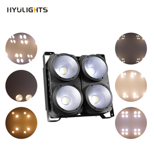 Yeni tasarım RGBW DMX512 ses kontrollü alüminyum 4X100W 2-in-1 LED Cob Par işık spot ev partisi için - Product Image 1