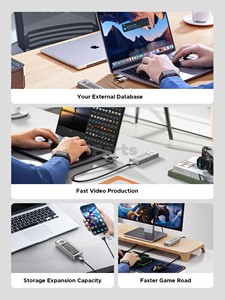 IParts Orico AAGM2-U4 USB4 40Gbps NVME M.2 SSD muhafaza soğutma fanı ile uyumlu Thunderbolt 3 / 4 Mac için - Product Image 6