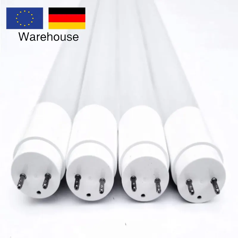 T8 a mené le montage de lampe en verre de lumière de tube 9w 15w 18w 20w 22w 60cm 120cm 150cm T8 économiseur d'énergie a mené des lumières pour le magasin