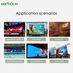 Hxtech p3.91mm cho thuê Màn hình LED Esay cài đặt treo sân khấu ngoài trời LED hiển thị liền mạch LED Video tường - Product Image 6