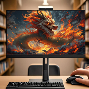 ALL-in-one PC 23.8 inç 30 32 inç masaüstü bilgisayar 4-12th Gen Intel Core I3 I5 I7 I9 tam Set oyun iş PC CPU ile - Product Image 1