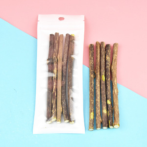 Venta directa de fábrica, paquete de 5 ecológicos, bocadillos para gatos Mu Tian Po, hierba gatera Natural, juguetes para masticar mascotas de madera para limpieza directa de dentición - Product Image 5