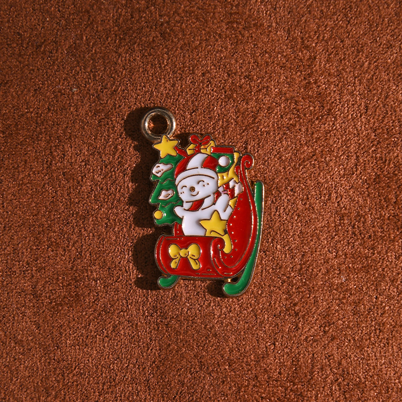 xq189 Motoneige de Noël (Pendentif)